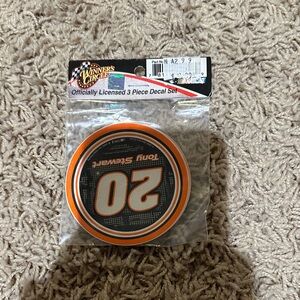 New - Tony Stewart Decal Set - Orange - 3 decals